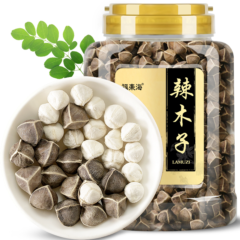 福东海辣木籽 辣木子茶 大颗粒加量家庭装400克/瓶