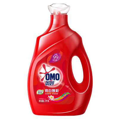 奥妙(OMO)亮白焕彩洗衣液3KG