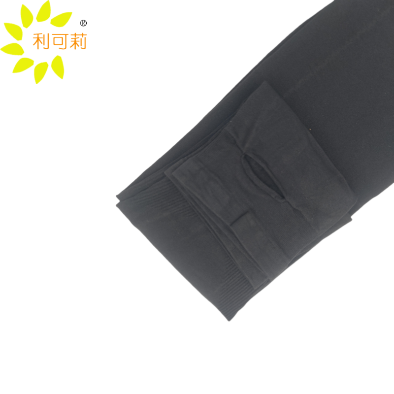 利可莉加肥加大防晒冰袖 黑色A052/双高清大图