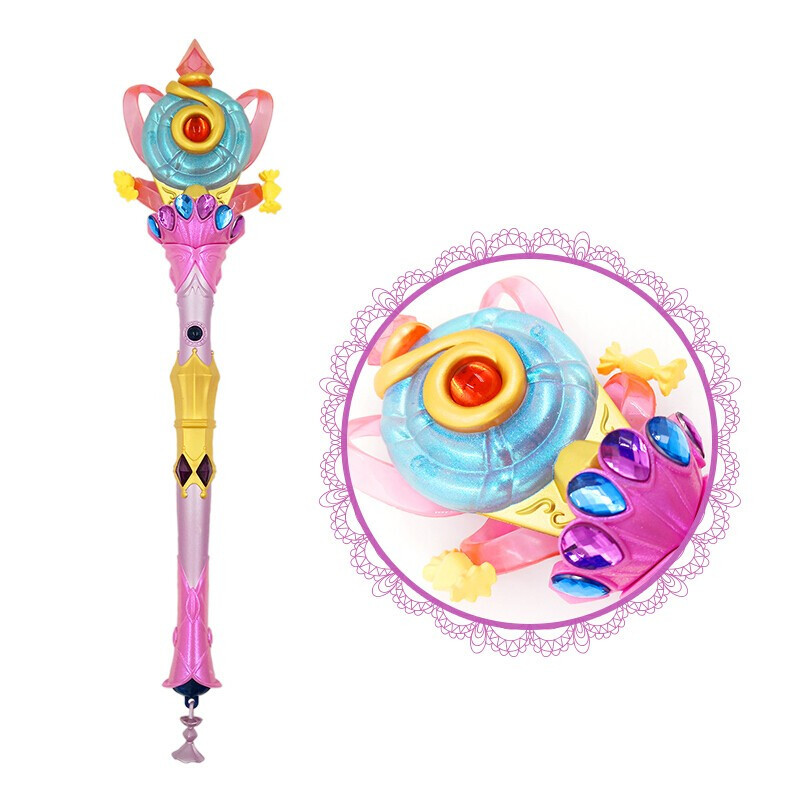 魔法棒罗丽变身器心蕊宝杖叶萝莉夜萝莉女孩玩具魔法棒茉莉甜蜜宝杖