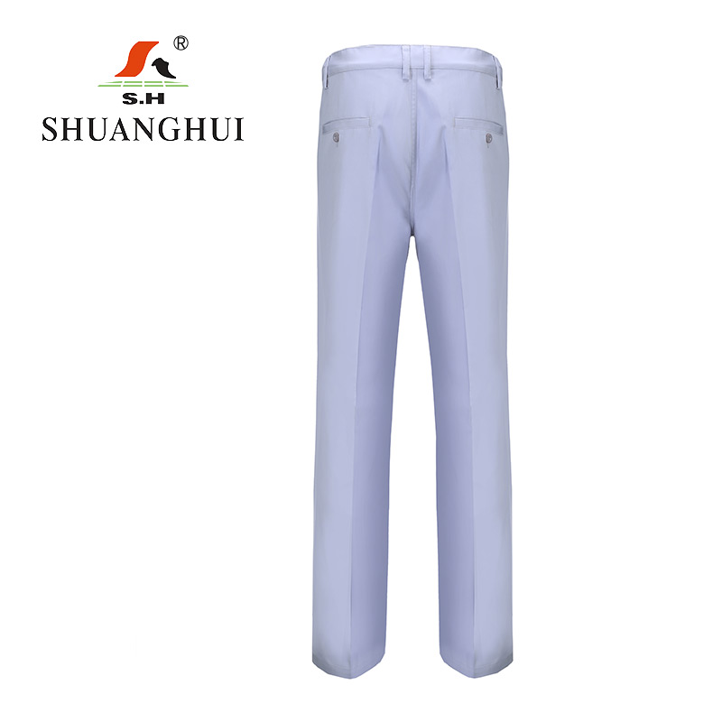 双惠男女款防静电工作服SH111058,面料100%棉,银灰色155-195(套)高清大图
