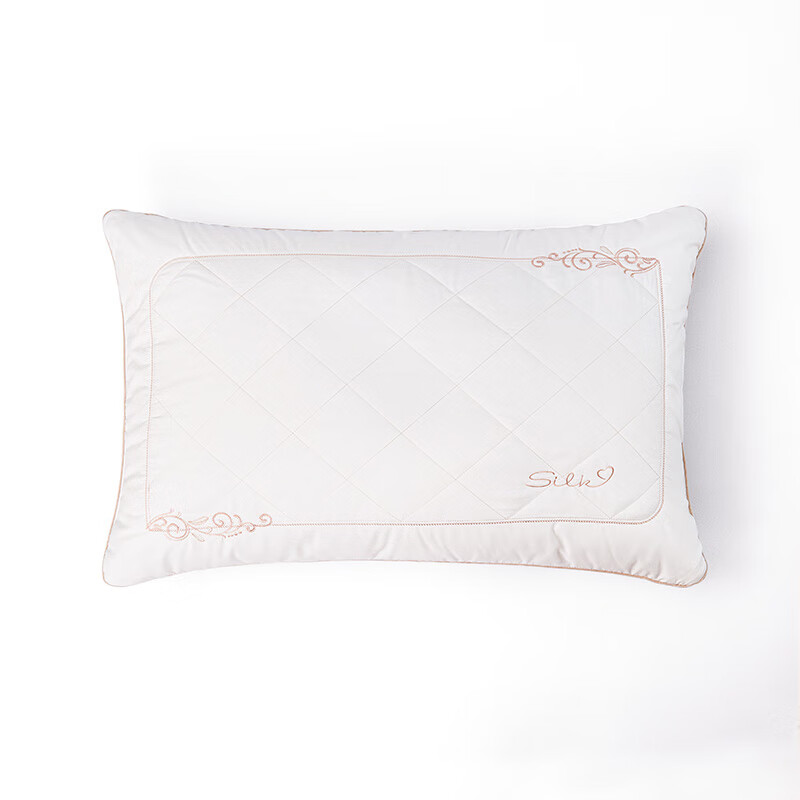 罗莱轻奢纤维蚕丝对枕-1高清大图