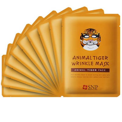 snp老虎动物面膜10片/盒