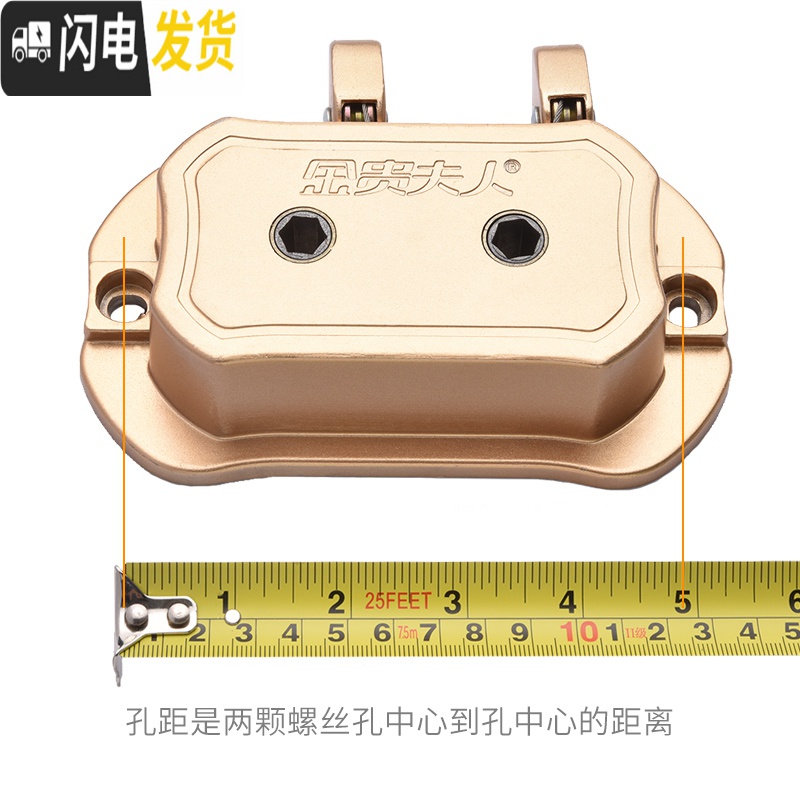 三维工匠晾衣架手摇器配件通用双杆式阳台手摇晒衣架摇手器升降器摇把 银色相机款(11厘米安装孔距) 中晾衣架配件高清大图