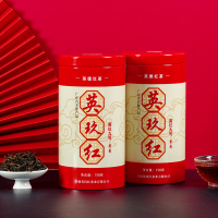 酥田英玖红英红九号英德红茶尊爵罐装150克