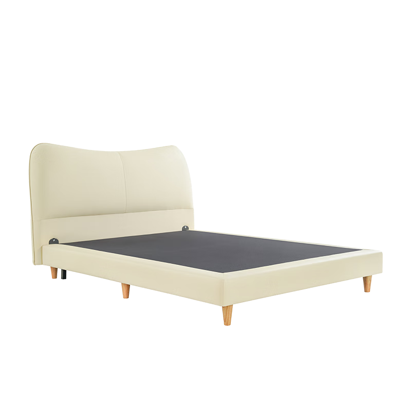 喜临门旗下呼噜噜 - 曲奇猫软床 男女儿童柔软舒适皮床单双人床高清大图