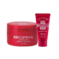 2件 | 资生堂(Shiseido)旗下 HANDCREAM 美润 药用美肌护手霜(30g+100g)
