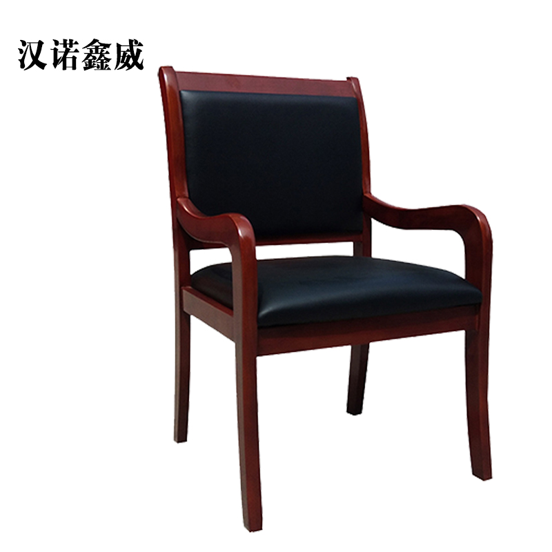 汉诺鑫威会议椅现代椅子皮面靠背椅将军椅[工厂现做 7天内发货]高清大图