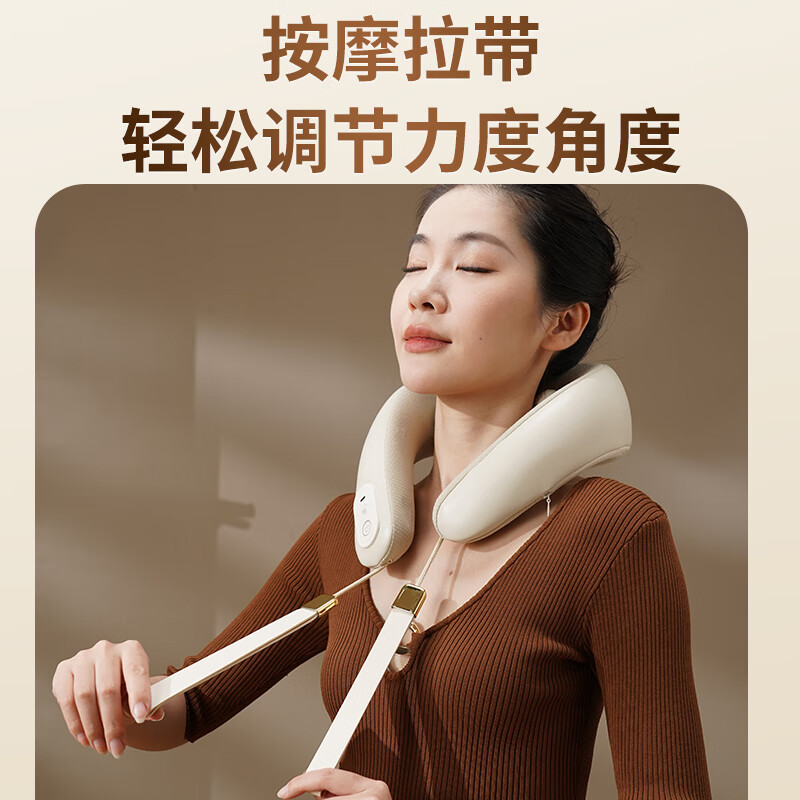 和正按摩器颈椎多档热敷多模式按摩仿人手揉捏HZ-J1高清大图