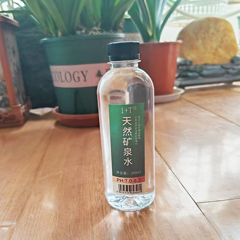 1+T 天然矿泉水 380ml*24瓶/箱高清大图