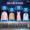 [精华洗]Haier海尔洗衣机滚筒洗衣机全自动10公斤超薄家用大容量晶彩屏香薰巴氏除菌525大筒径智能投放洗烘一体
