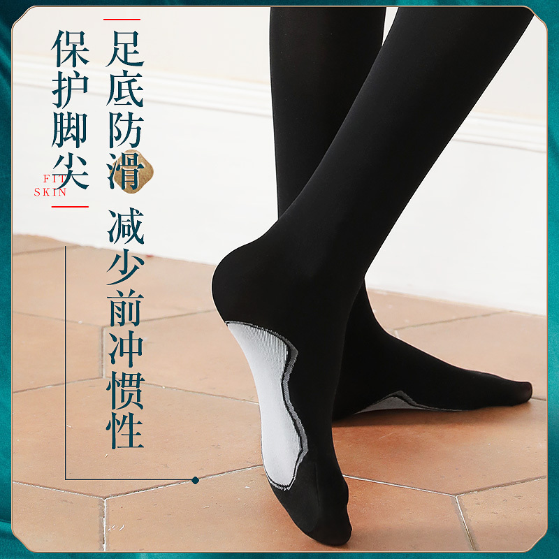 3双浪莎长筒袜女过膝日系学生半筒袜子足底防滑夏季薄款中筒小腿袜女