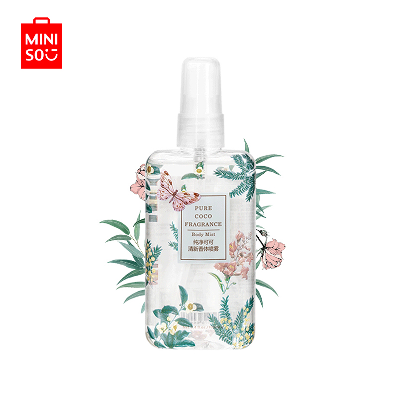 名创优品 (miniso)香薰喷雾100mL淡香空气清新剂(纯净可可清新香体喷雾)