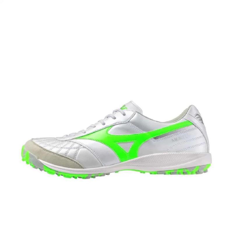 美津浓(Mizuno)男综合训练鞋轻量灵活透气环保设计室内健身鞋 tur White_×_Green 40