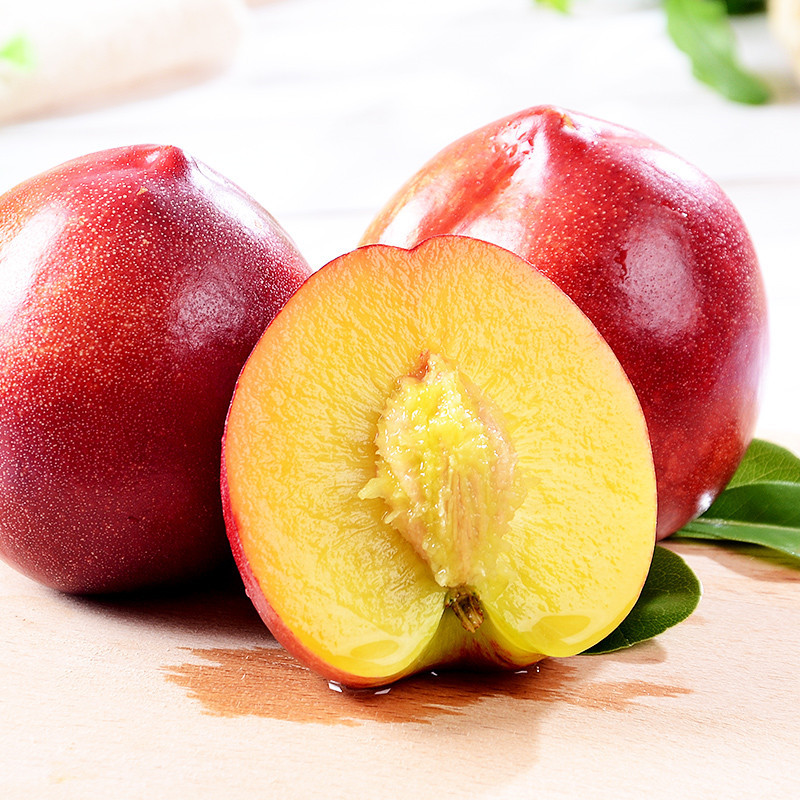 【靓果汇】【顺丰派送】攀枝花露天黄心油桃5斤(精选大果)精品包装 脆