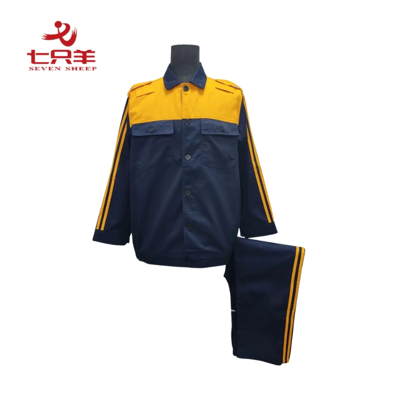七只羊 调车服 160-190 套高清大图