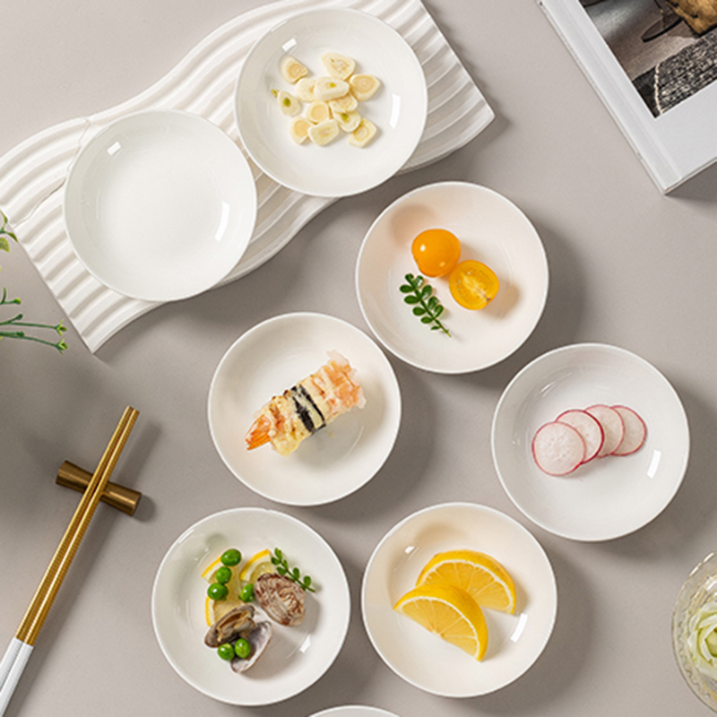 北国风光 骨瓷4英寸盘碟TS-BC-4英寸 个高清大图