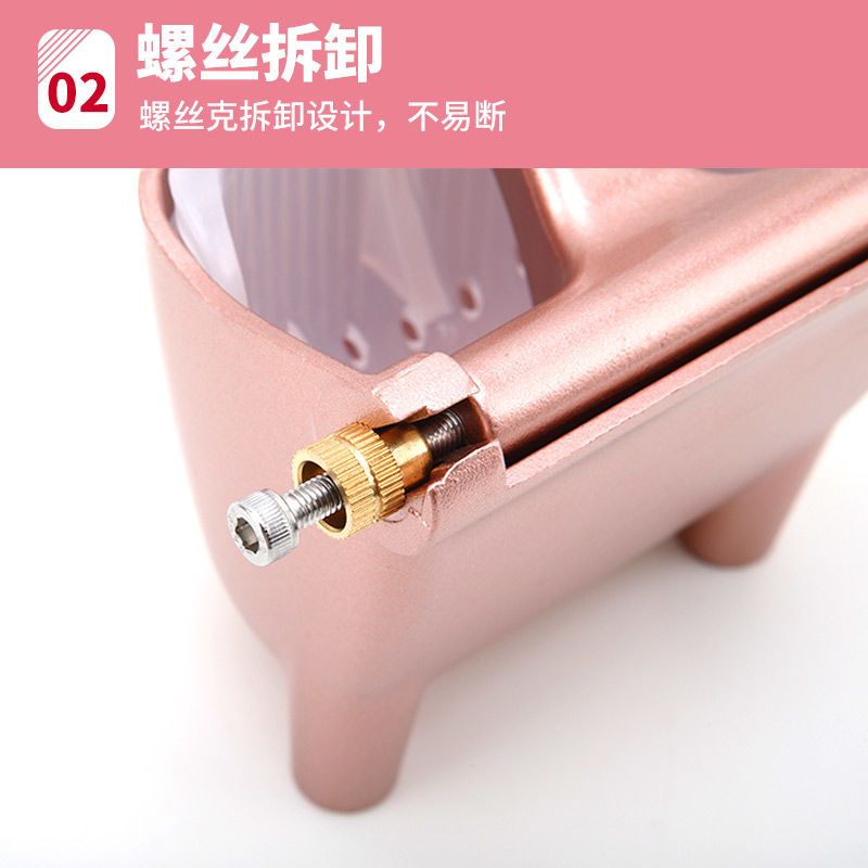 手动榨汁机家用榨汁器鲜果压汁机挤柠檬水炸西瓜苹果榨汁神器德国|升级亮光可拆卸 100过滤袋+大夹子+水果刀