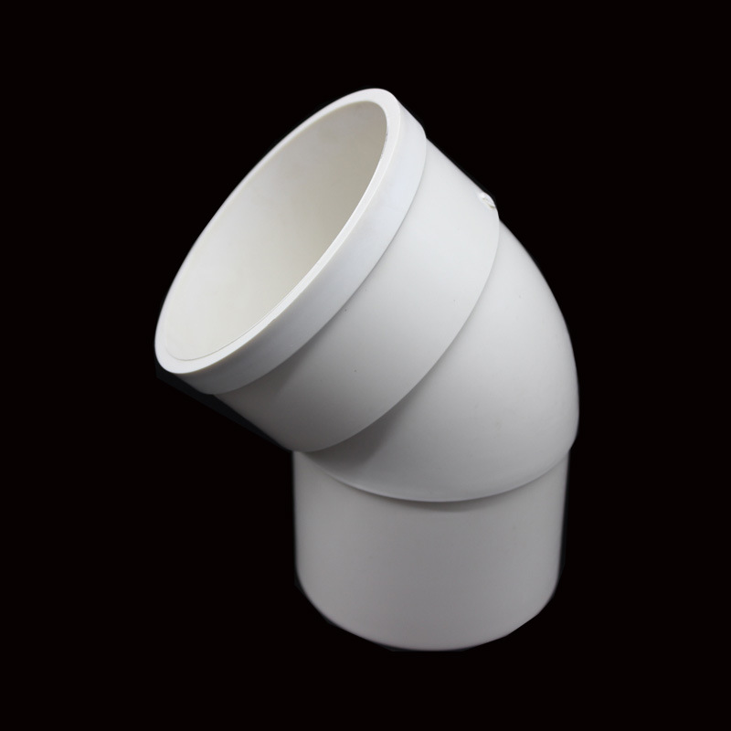 臻工达 PVC缩口配件弯头三通 直接 50 75 110 160mm下水管内外插管件加厚高清大图