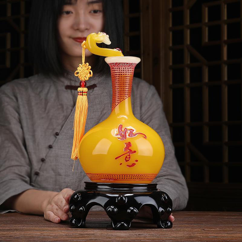 家柏饰(CORATED)花瓶摆件中式客厅家居酒柜电视柜博古架装饰品搬新家乔迁新居礼品高清大图