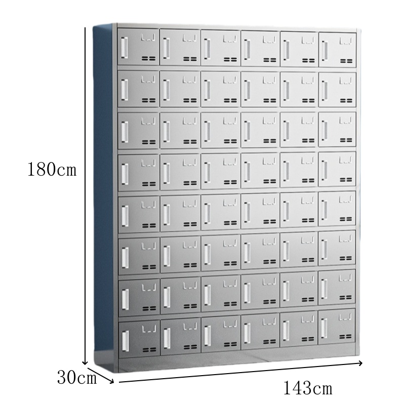 珂攸洋不锈钢碗柜台 143*30*180cm48门 台