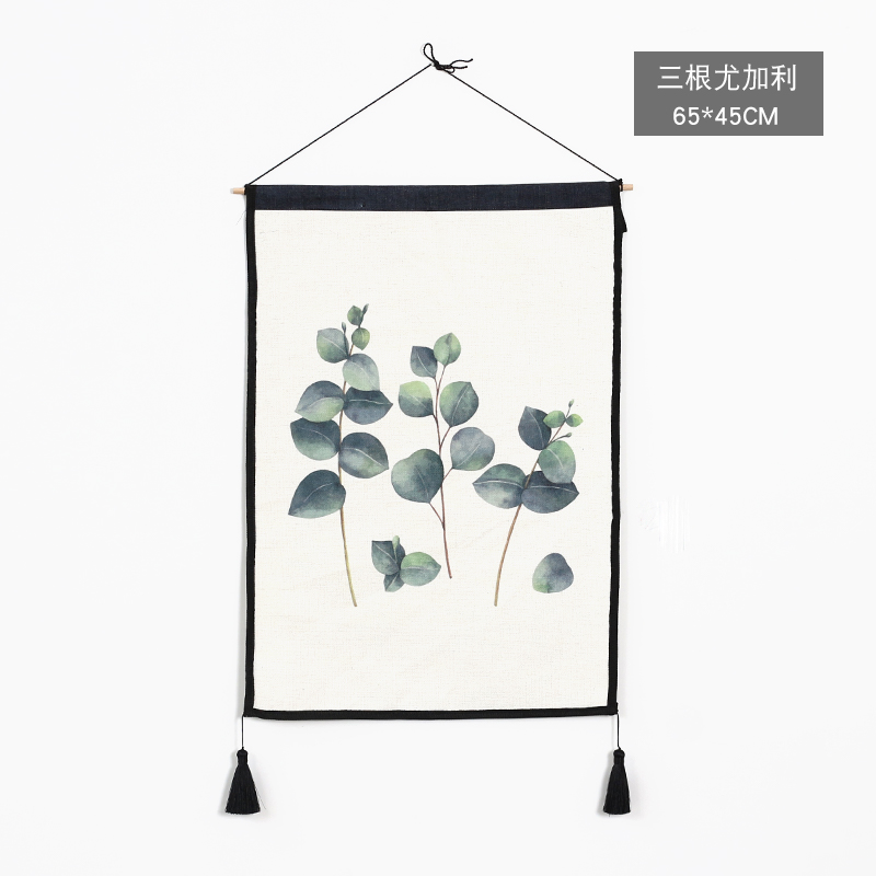 北欧ins壁饰墙饰创意玄关墙壁装饰挂布电表箱卧室墙上装饰背景布 三维工匠 长颈鹿