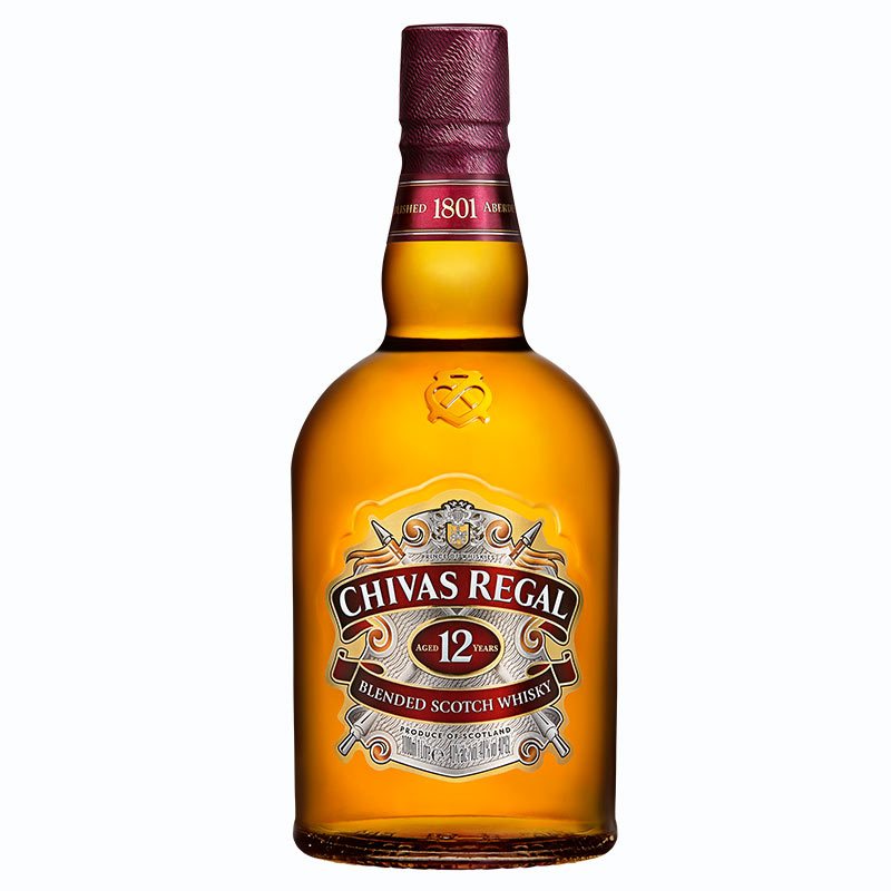 芝华士 Chivas 洋酒chivas芝华士12年苏格兰威士忌1000ml洋酒1l 无盒装 价格图片品牌报价 苏宁易购保乐力加旗舰店