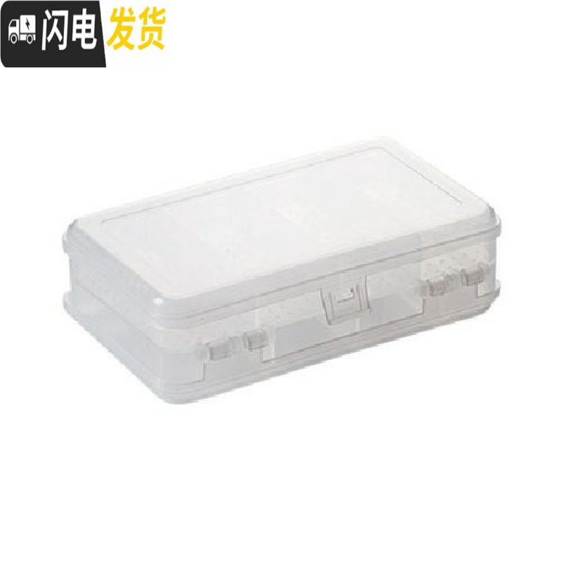 三维工匠精致耳饰盒子双层简约首饰耳坠整理盒便携耳钉收纳盒耳环收纳盒小高清大图