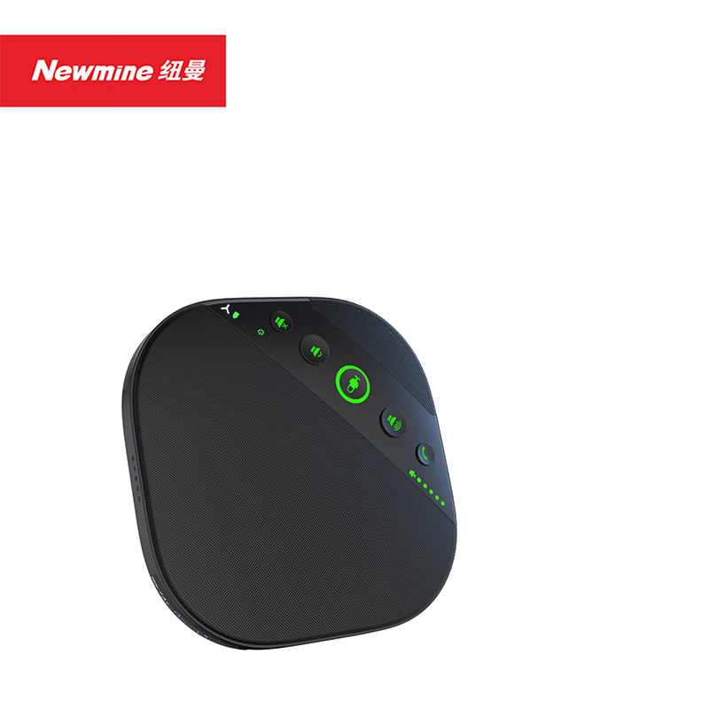 纽曼 全向麦克风 2.4G无线连接 免驱USB连接 企业办公通讯会议麦克风 NM-M05W黑色高清大图