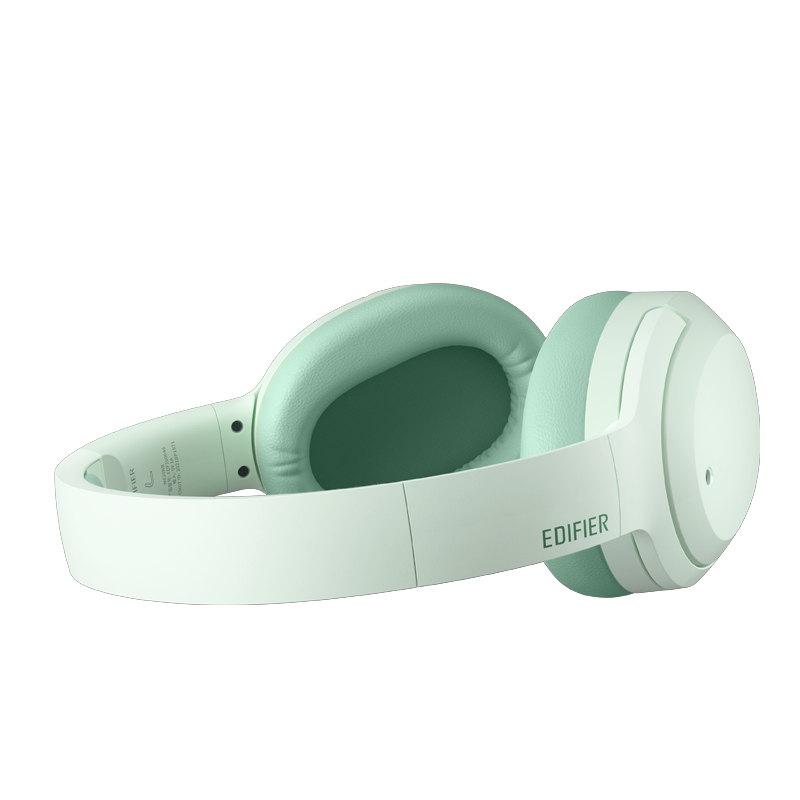 EDIFIER/漫步者W820NB双金标耳机头戴式无线蓝牙主动降噪运动音乐无线高清强降噪好音质 柳芽青