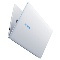 荣耀MagicBook15 15.6英寸超轻薄全面屏微边框低光护眼笔记本电脑(R5-3500 16G 512G 指纹解锁多屏协同 win10) 钻切蓝边|银