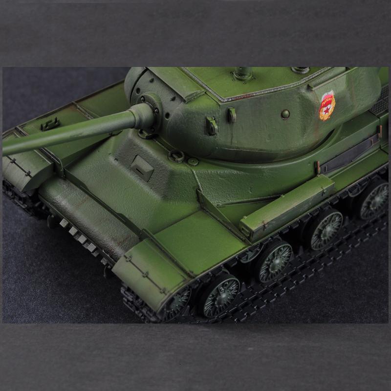 特价小号手拼装模型135苏联斯大林js1重型坦克05587模型胶水工具套