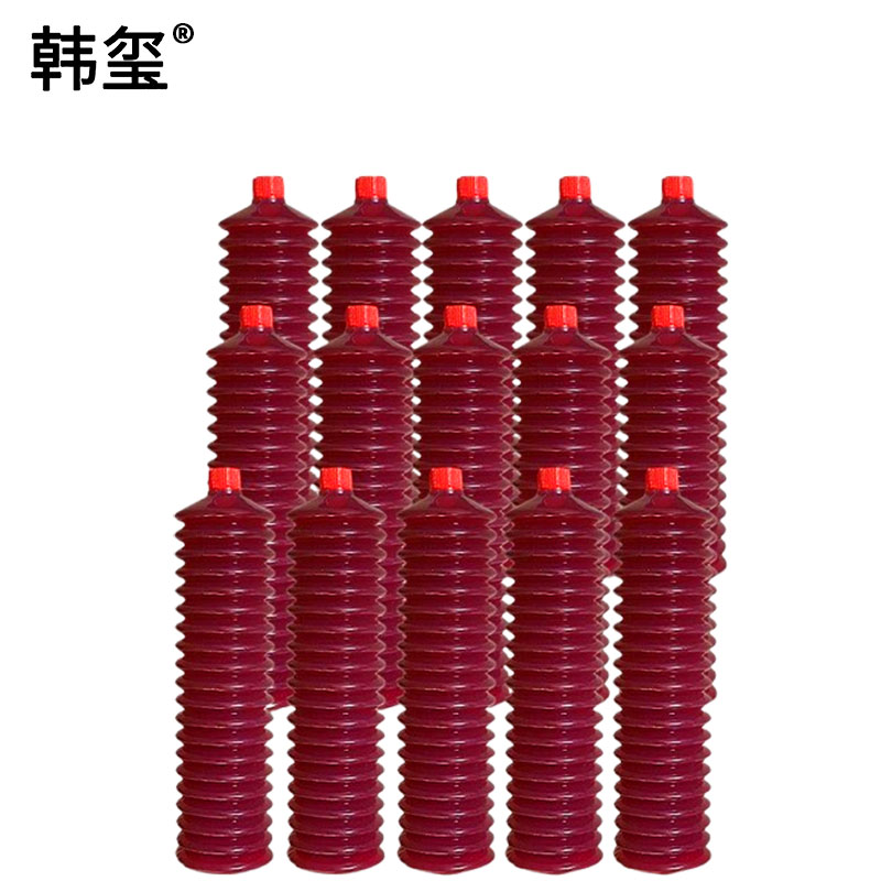 韩玺 毛毛虫黄油弹润滑脂 高温耐磨锂基脂 红脂300g/支高清大图