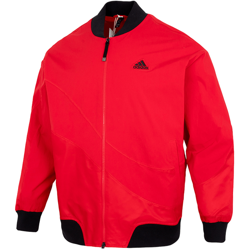 阿迪达斯 (adidas)男装时尚百搭舒适休闲运动梭织夹克外套IZ1614 ZP