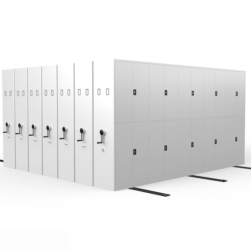 铭威盾密集架档案室密集柜移动手摇式电动智能钢制档案架财务凭证文件柜 每立方高清大图