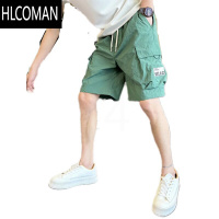 HLCOMAN夏季速干短裤男工装五分裤休闲宽松外穿大裤衩中裤子薄款凉爽男裤