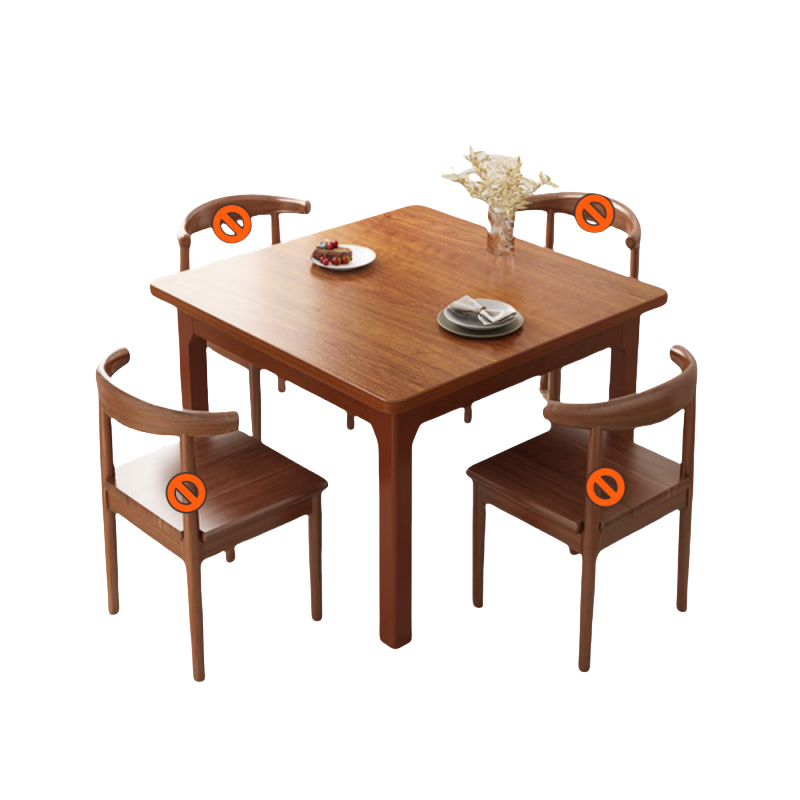 蕃蒂饭桌樱桃木色张高清大图