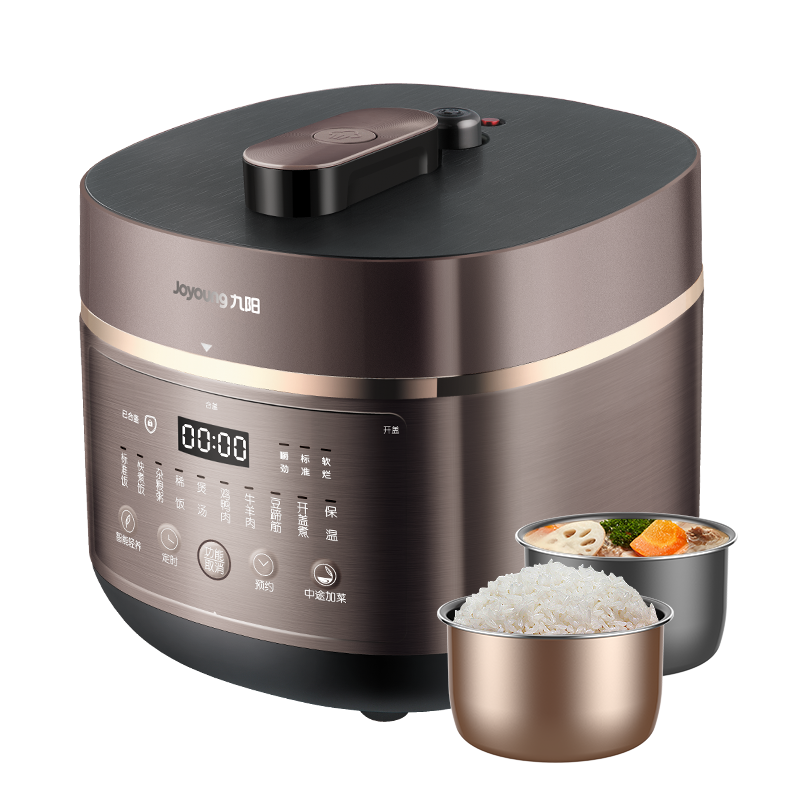 九阳(Joyoung) 电压力锅双胆家用智能预约多功能 Y-50C29(5L)