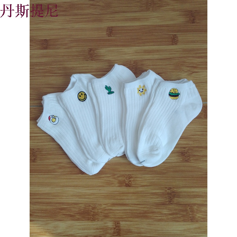 儿童袜子春秋夏纯棉纯白色短袜男童女童1-3-5-7-9-10岁中小学生袜