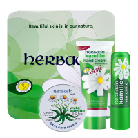 herbacin德国小甘菊护手霜礼盒套装纪念版 男女保湿补水