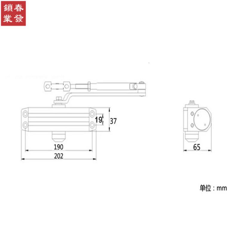 液压缓冲闭器防火90度定位180度不定位FEI关器_800高清大图