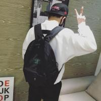 男生双肩包潮韩版校园初中生书包日韩时尚个性青少年电脑背包休闲
