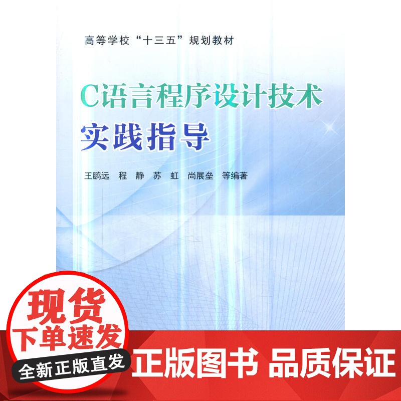C语言程序设计技术实践指导高清大图