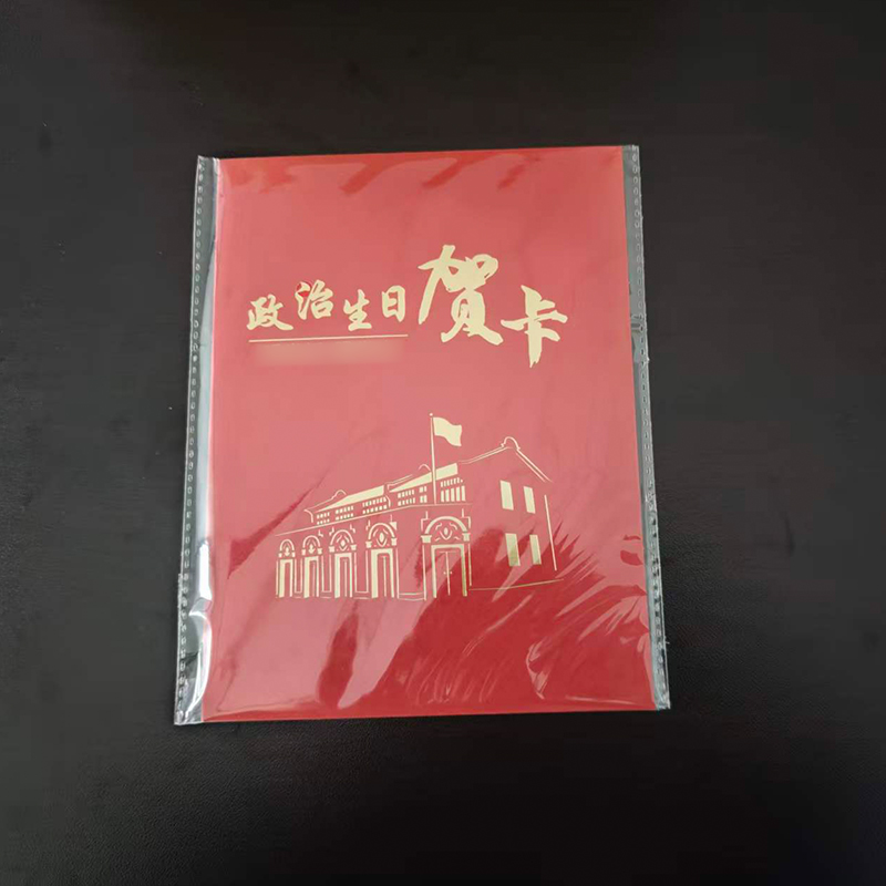 优彩嘉 政治生日贺卡 立体180° HK12 套高清大图