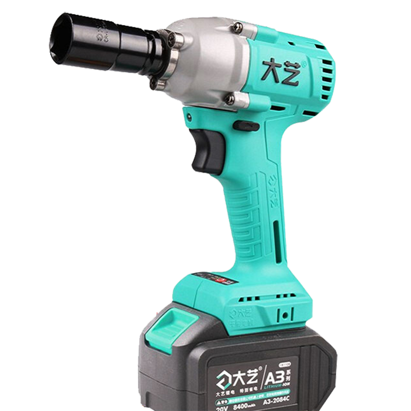 大艺无刷电动扳手锂电充电冲击电扳手汽车维修脚手架子工木工电动风炮