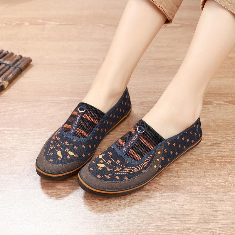 厂家直销老北京女帆布鞋工作舒适劳动鞋妈妈鞋耐磨防滑低帮干活鞋特价