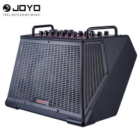 卓乐(JOYO)BSK150吉他音箱直播内录民谣木吉他充电蓝牙便携户外音箱音响黑色