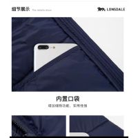 龙狮戴尔2022女士新款秋冬装轻薄款羽绒服外套宽松百搭版型