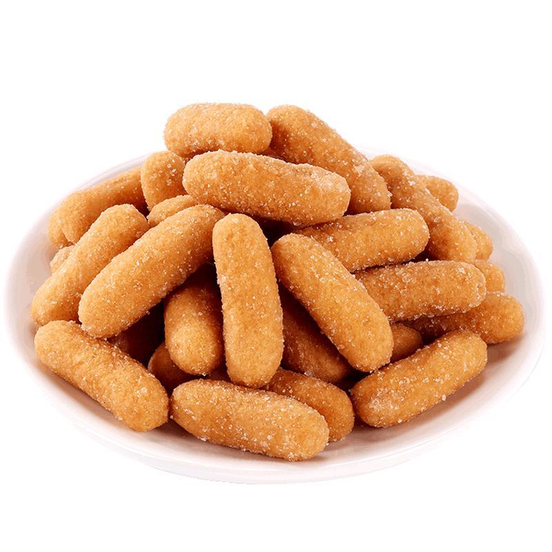 江米条老式传统手工果子雪花条糯米条京果炒糖小麻花特产零食视频