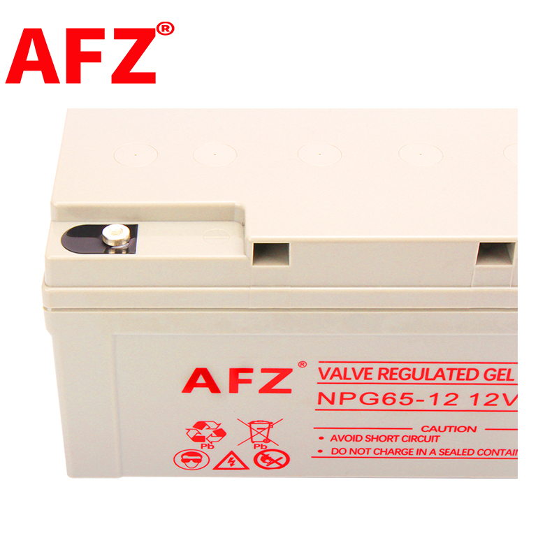 太阳能蓄电池12V65AH风能路灯UPS电源通讯应急EPS基站NPG65-12高清大图